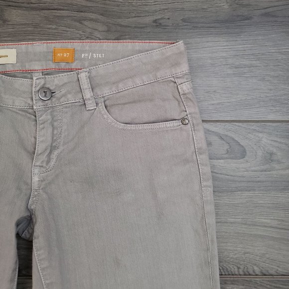 Pilcro and the Letterpress Grey Skinny Jeans Stet - Picture 4 of 11